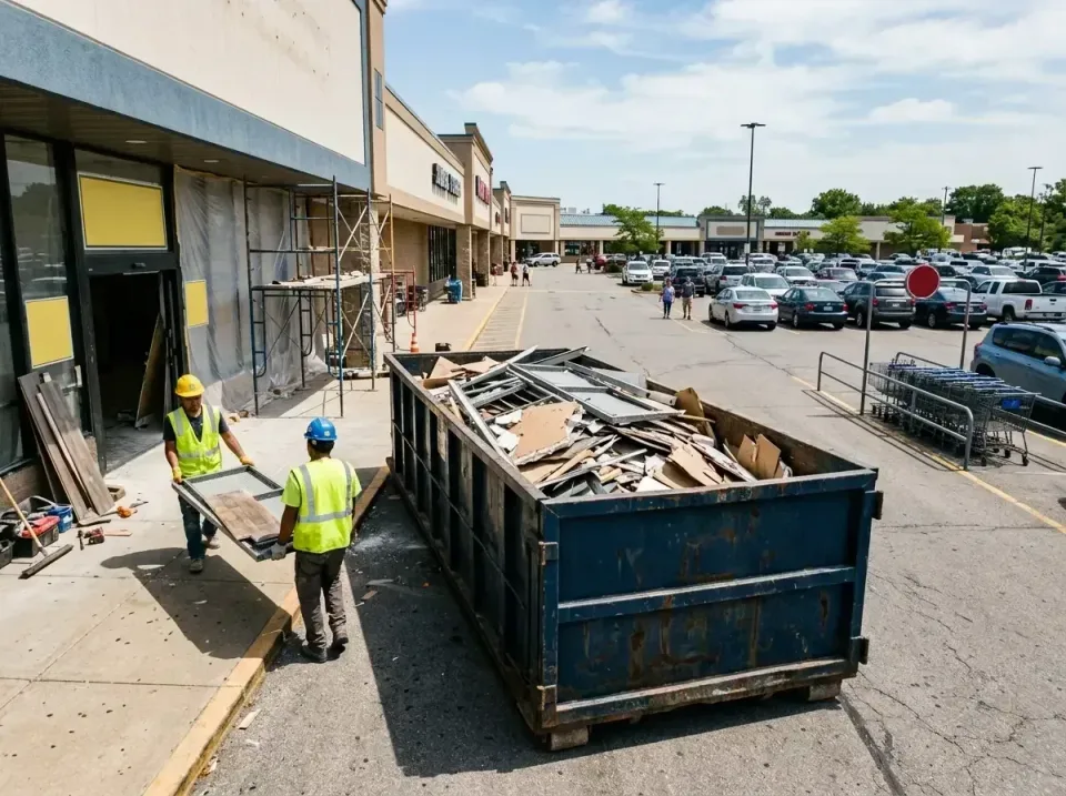 retail-store-renovation-debris-003 — frequently asked questions, Roll-off Dumpster Rentals in Gleneagle, CO